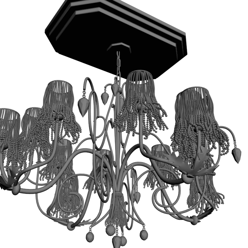 картинка Люстра H6-017 3D-STL.COM