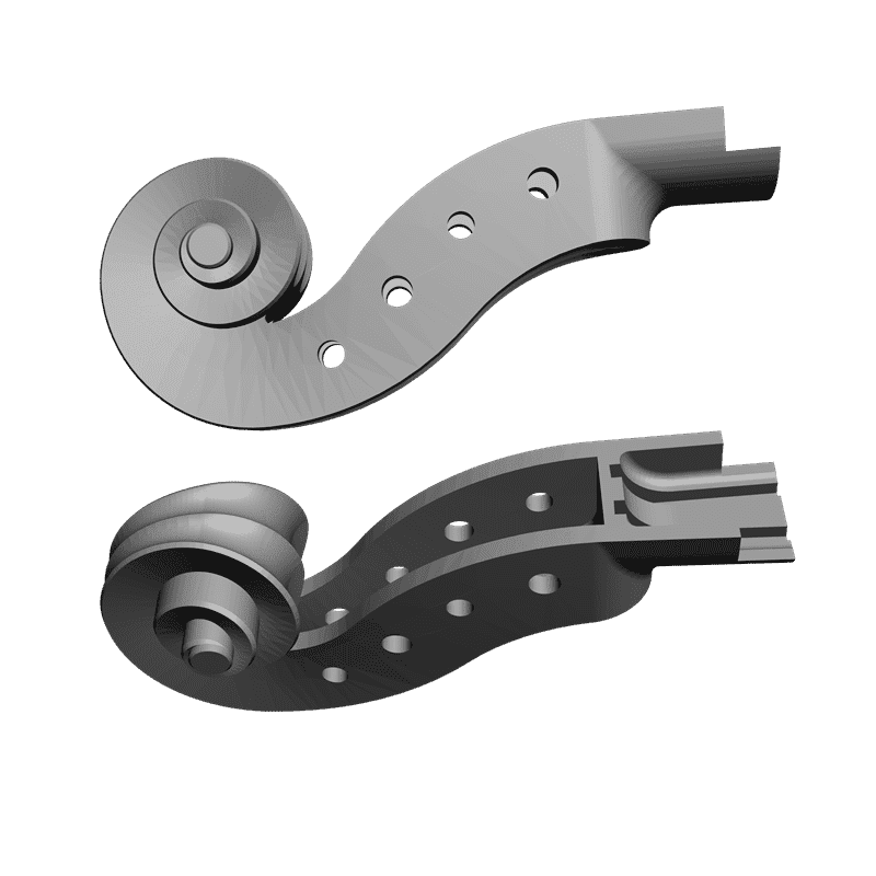 картинка Набор 17 деталей Скрипка P2-006 3D-STL.COM