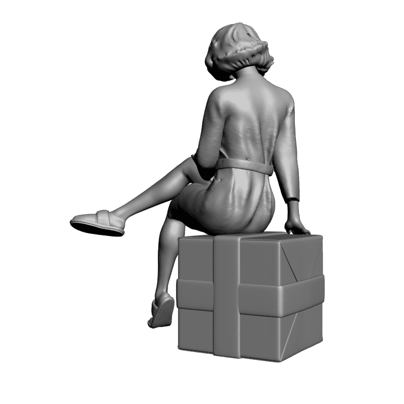 картинка Девушка подарок L3-121 3D-STL.COM