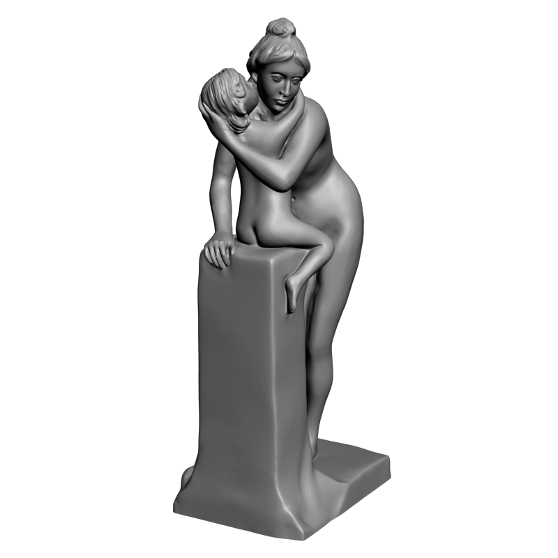 картинка Мать и ребенок L3-239 3D-STL.COM