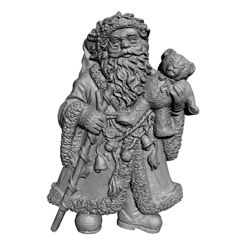 картинка Санта Клаус RP4-030 3D-STL.COM