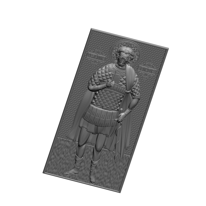 картинка Святой Виктор V3-377 3D-STL.COM