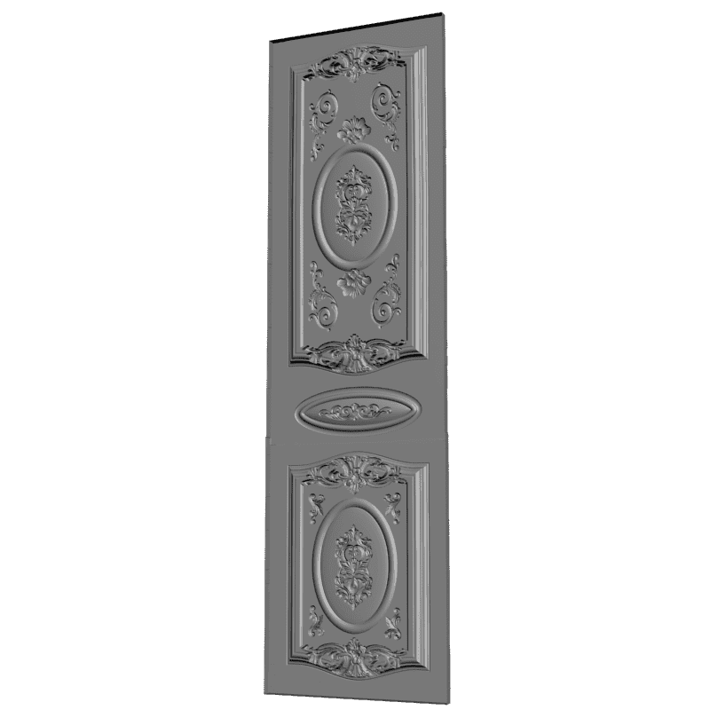 картинка Двери резные H3-075 3D-STL.COM