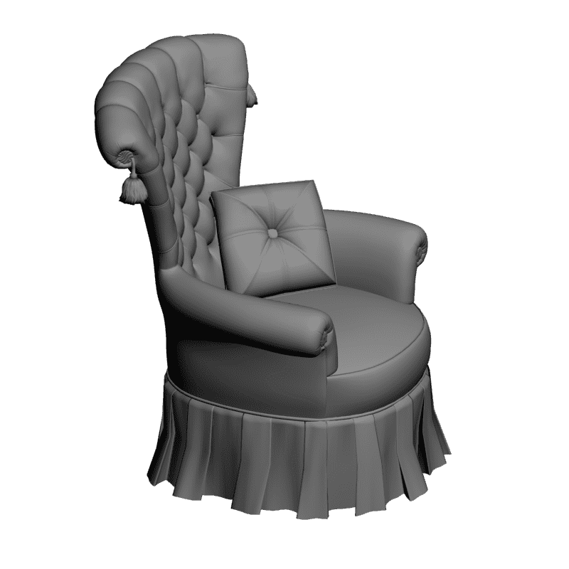 картинка Кресло M3-099 3D-STL.COM