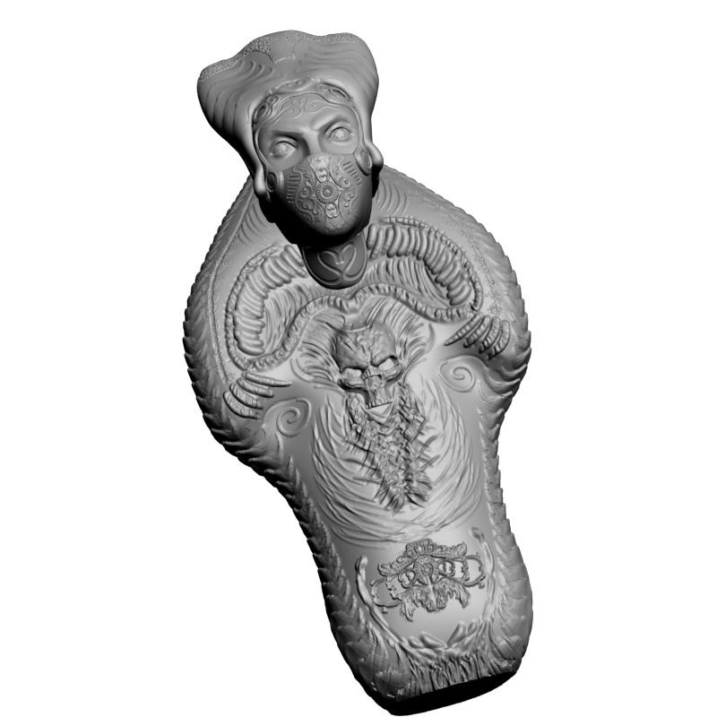 картинка Восточная тема L2-067 3D-STL.COM