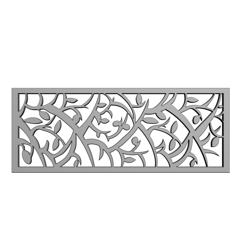 картинка Решётка декоративная D15-039 3D-STL.COM