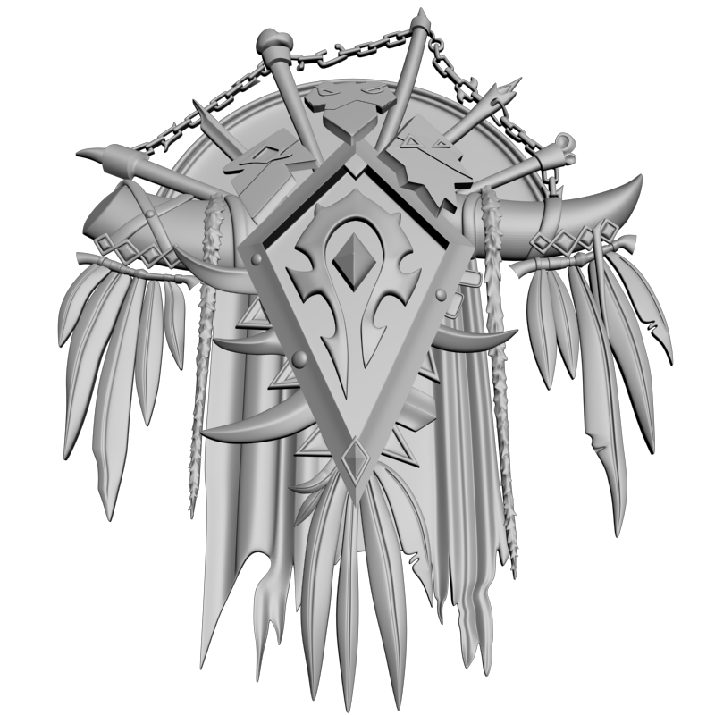 картинка Знамя Орды RG3-076 3D-STL.COM