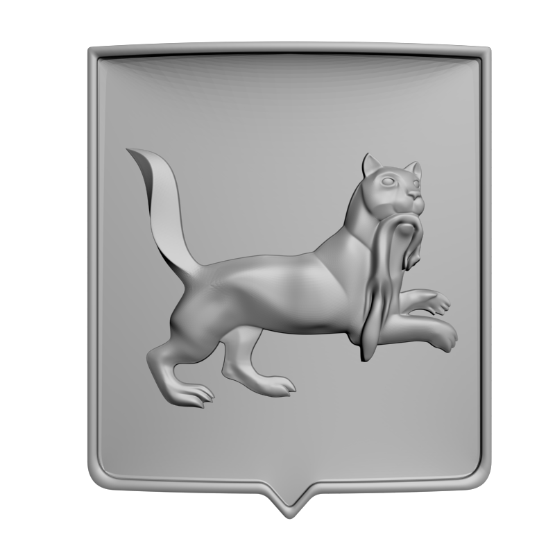 картинка Герб Иркутска RG1-117 3D-STL.COM