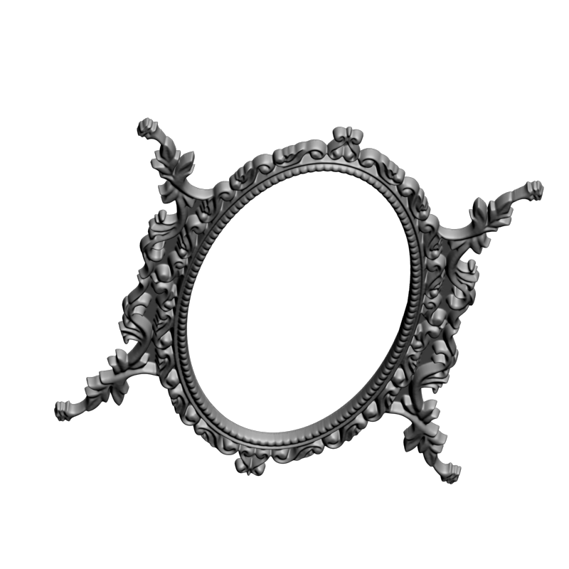 картинка Рама резная D14-537 3D-STL.COM