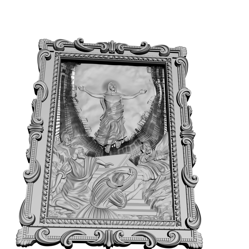 картинка Иисус V3-364 3D-STL.COM