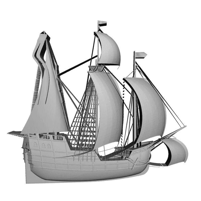 картинка Корабль RT1-001 3D-STL.COM