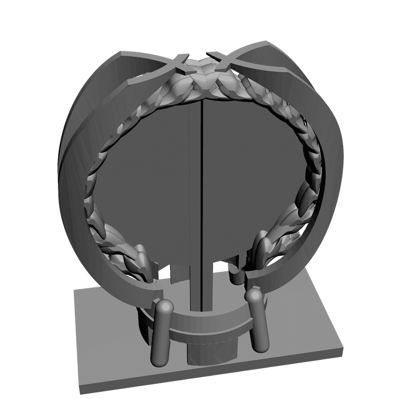 картинка Рамка резная D14-268 3D-STL.COM