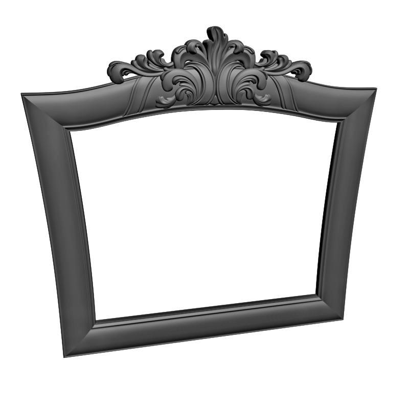 картинка Рама резная D14-458 3D-STL.COM