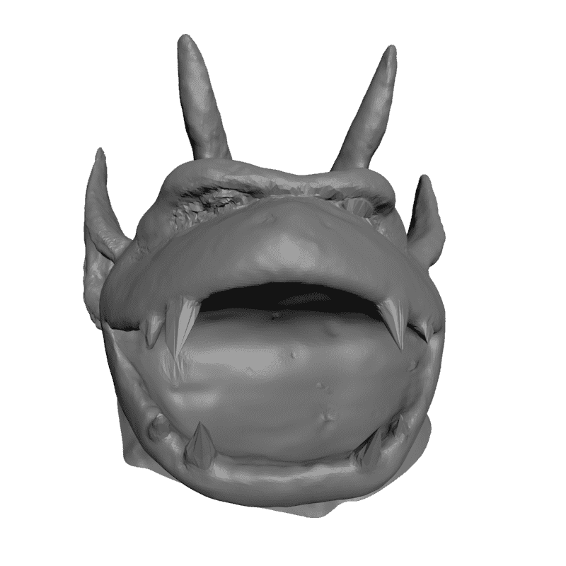 картинка Голова гоблина PI1-210 3D-STL.COM