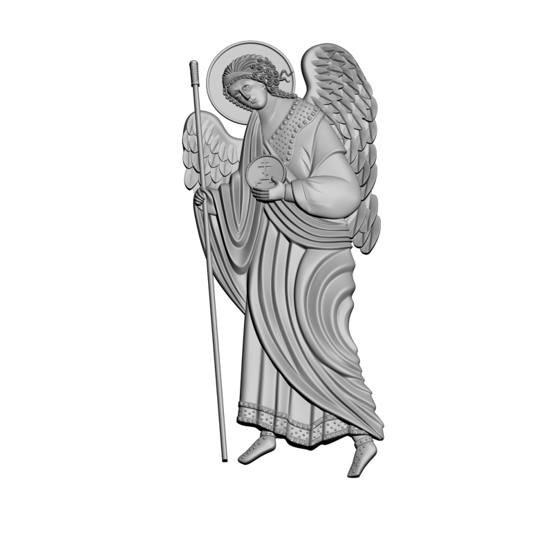 картинка Архангел Гавриил V3-445 3D-STL.COM