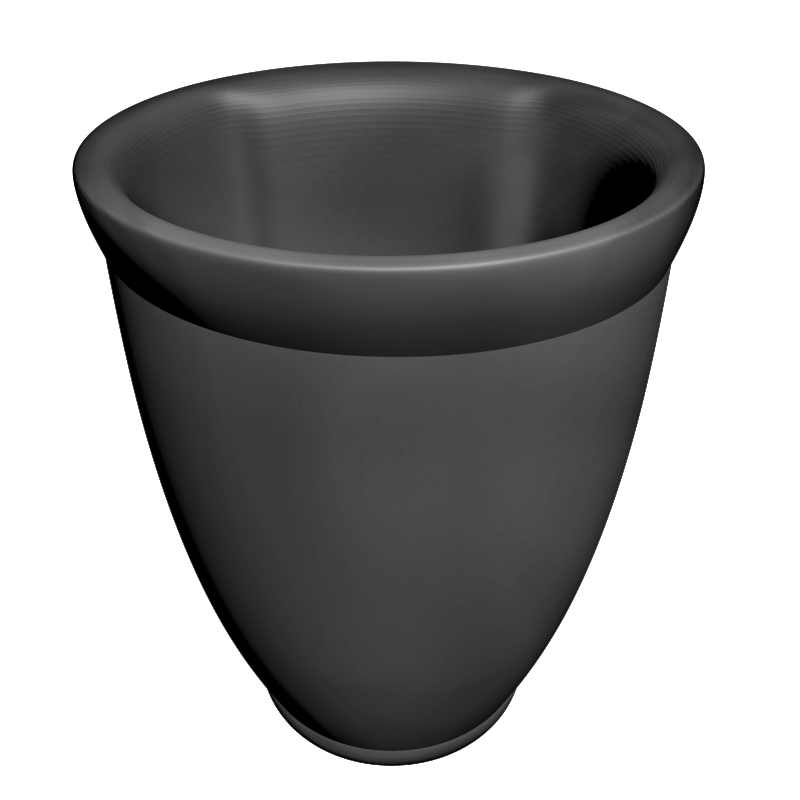 картинка Чаша с зубами H5-126 3D-STL.COM