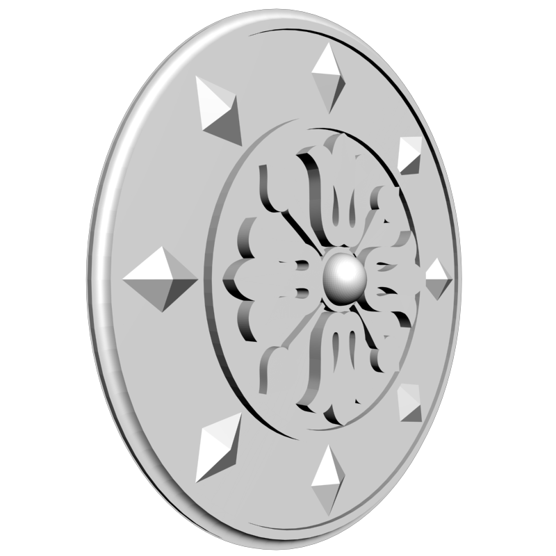 картинка Розетка резная D16-322 3D-STL.COM
