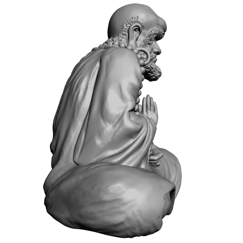 картинка Старик L3-140 3D-STL.COM