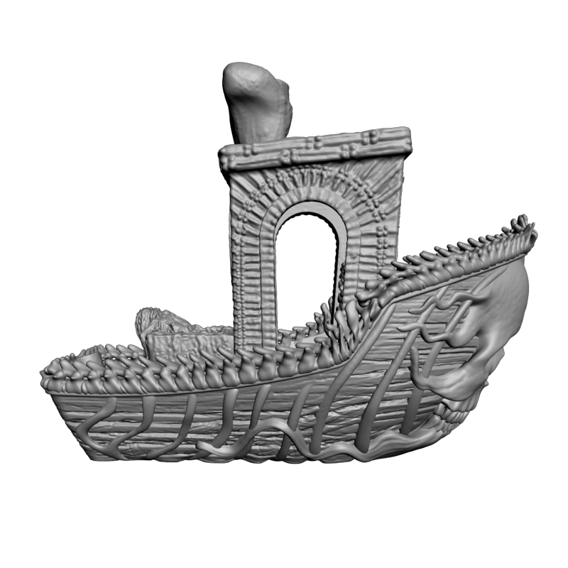 картинка Призрачный Корабль P4-527 3D-STL.COM