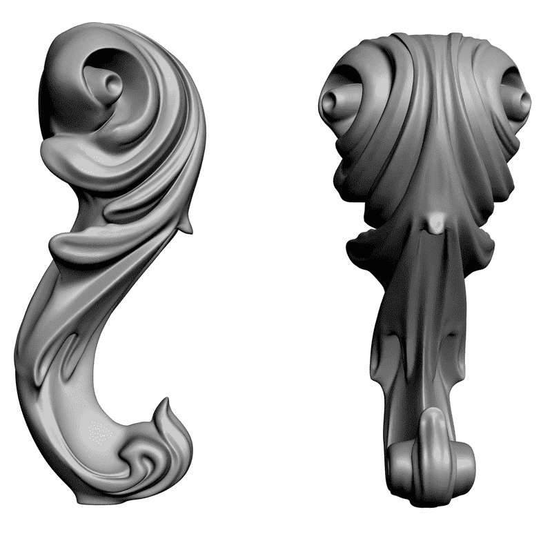 картинка Ножка M6-002 3D-STL.COM