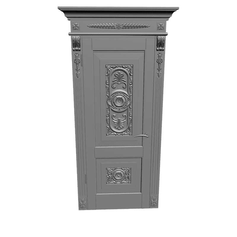 картинка Дверь резная H3-016 3D-STL.COM