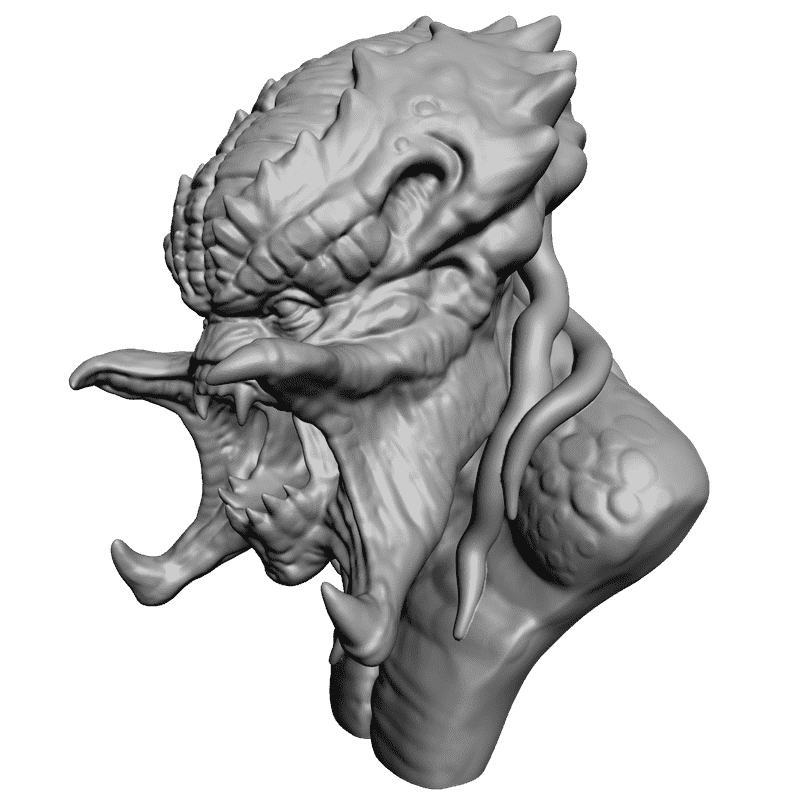 Хищник 3д модель. Хищник STL 3d. Хищник STL модель. 3d STL grayscale Predator. Predator STL бюст.