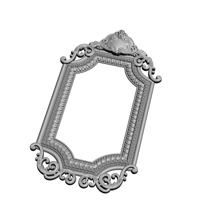 картинка Рама резная D14-528 3D-STL.COM
