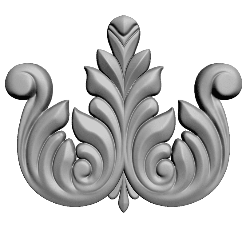 картинка Накладка резная D10-089 3D-STL.COM