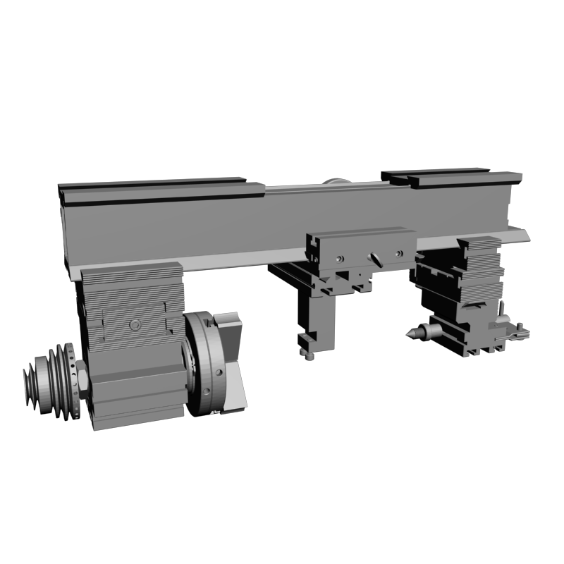 картинка Токарный станок Taig Micro II GC P4-549 3D-STL.COM