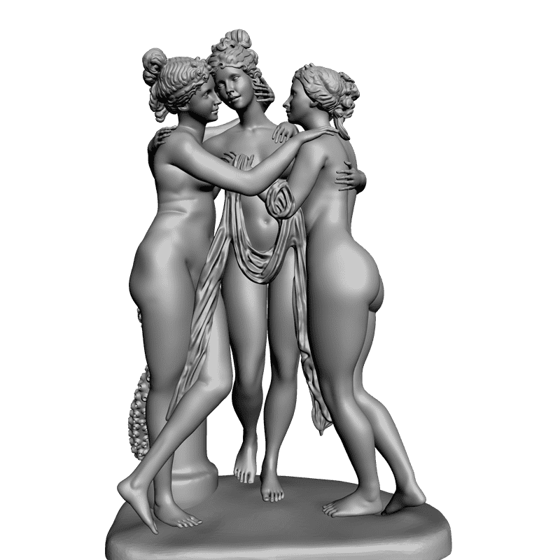 картинка Девушка L3-023 3D-STL.COM
