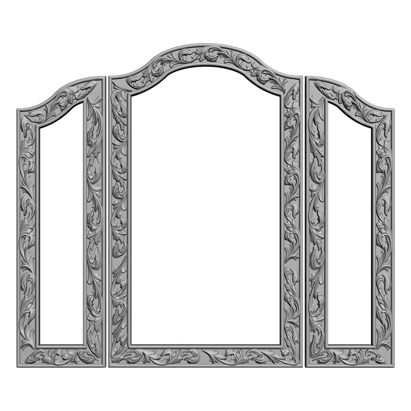 картинка Зеркало D14-296 3D-STL.COM