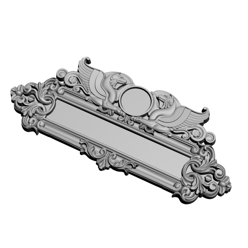 картинка Адресная табличка P4-450 3D-STL.COM