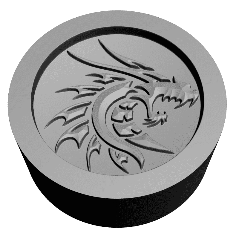 картинка Фишка Дракон PI2-078 3D-STL.COM
