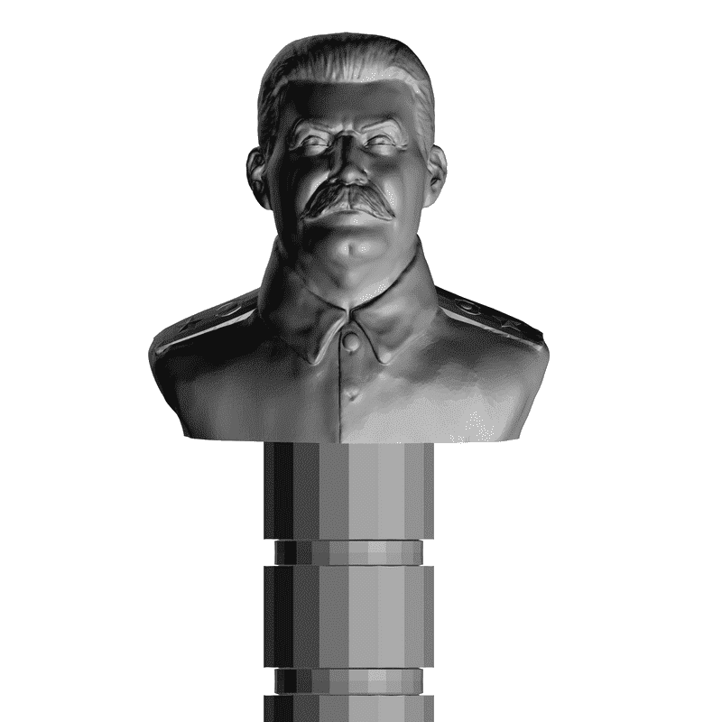 картинка Пробка Сталин L2-009 3D-STL.COM