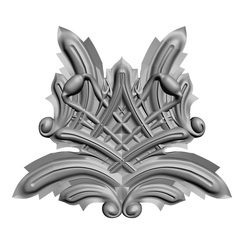 картинка Накладка резная D10-021 3D-STL.COM