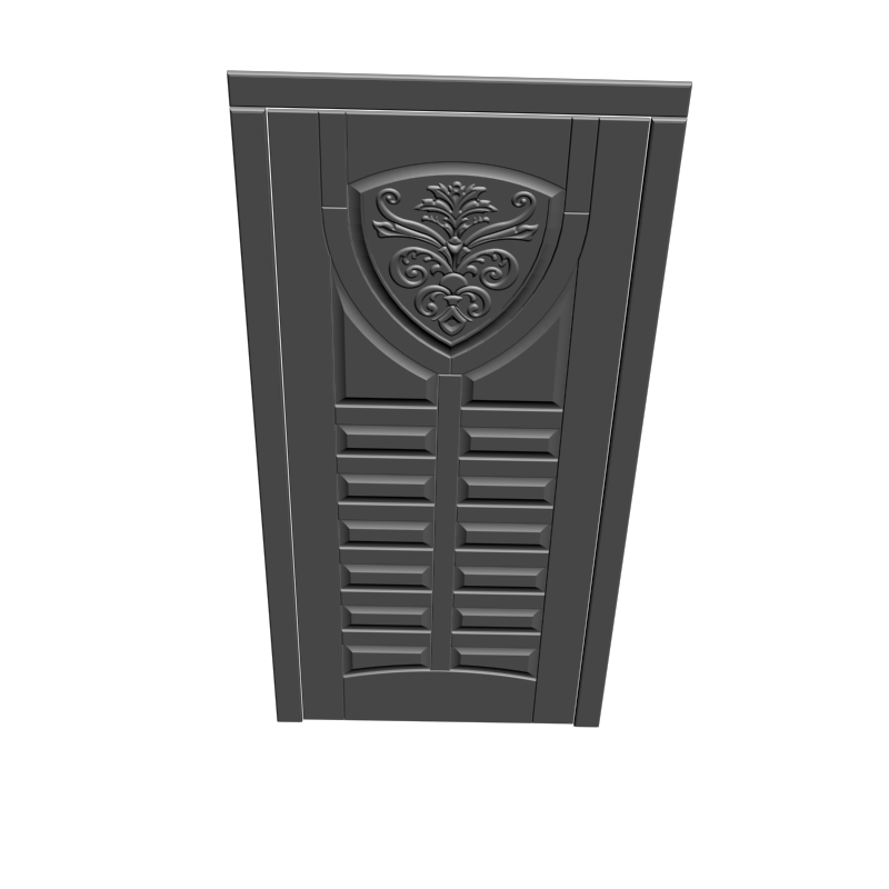 картинка Классическая дверь H3-092 3D-STL.COM