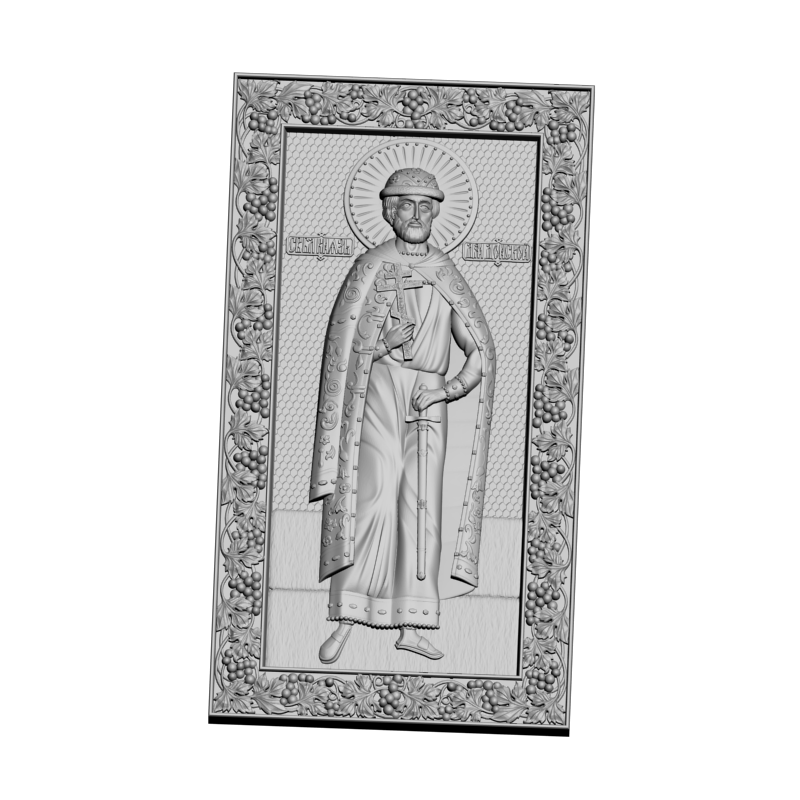картинка Дмитрий Донской в рост V3-470 3D-STL.COM