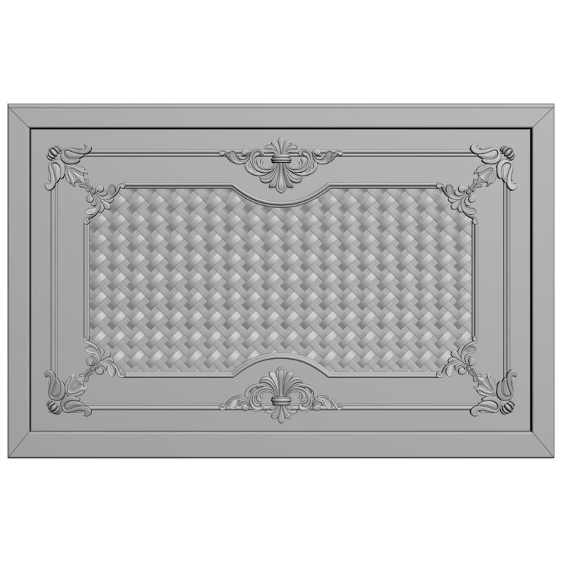 картинка Экран Радиатора P4-306 3D-STL.COM