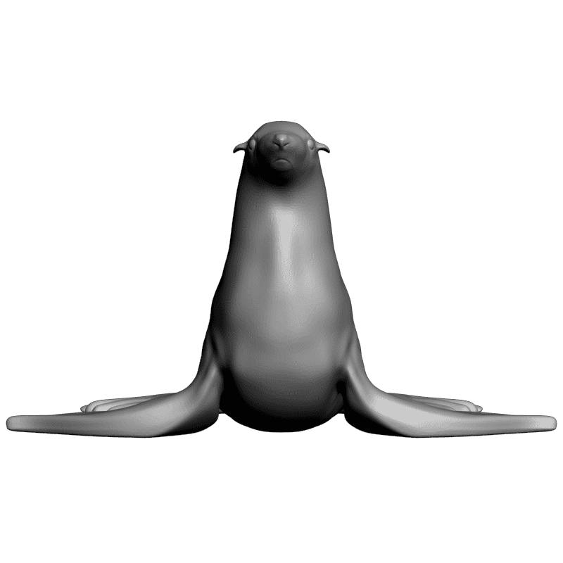 картинка Тюлень F2-025 3D-STL.COM