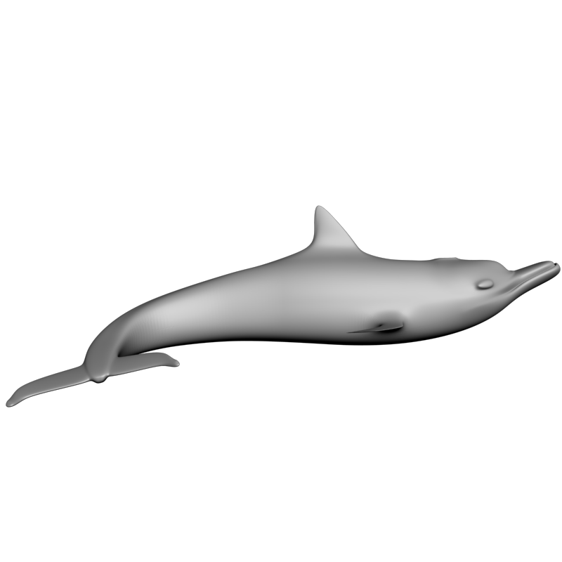 картинка Дельфин F5-039 3D-STL.COM