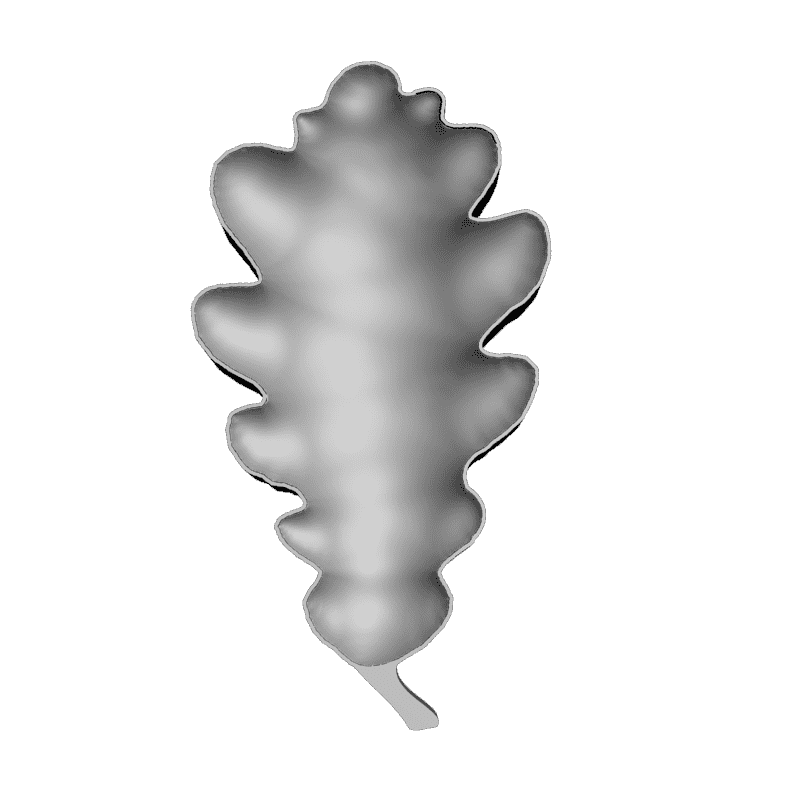 картинка Дубовый листик F4-084 3D-STL.COM