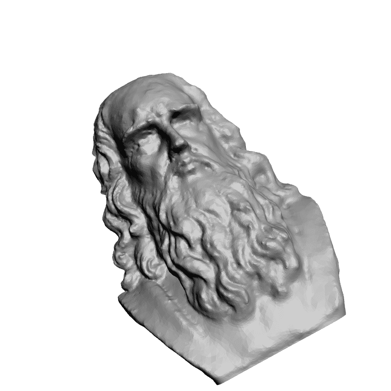картинка Леонардо да Винчи L1-031 3D-STL.COM