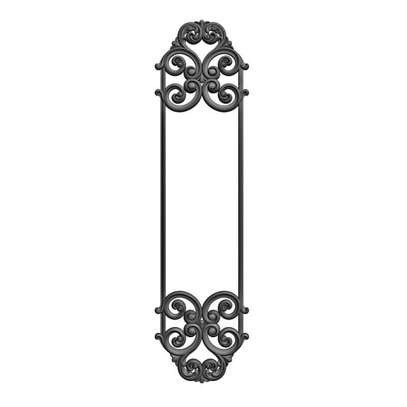 картинка Накладка декоративная рамная D10-404 3D-STL.COM