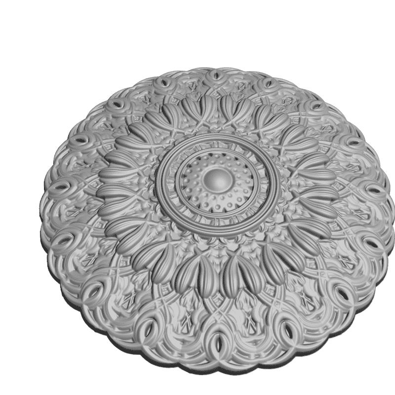 картинка Розетка резная D16-061 3D-STL.COM