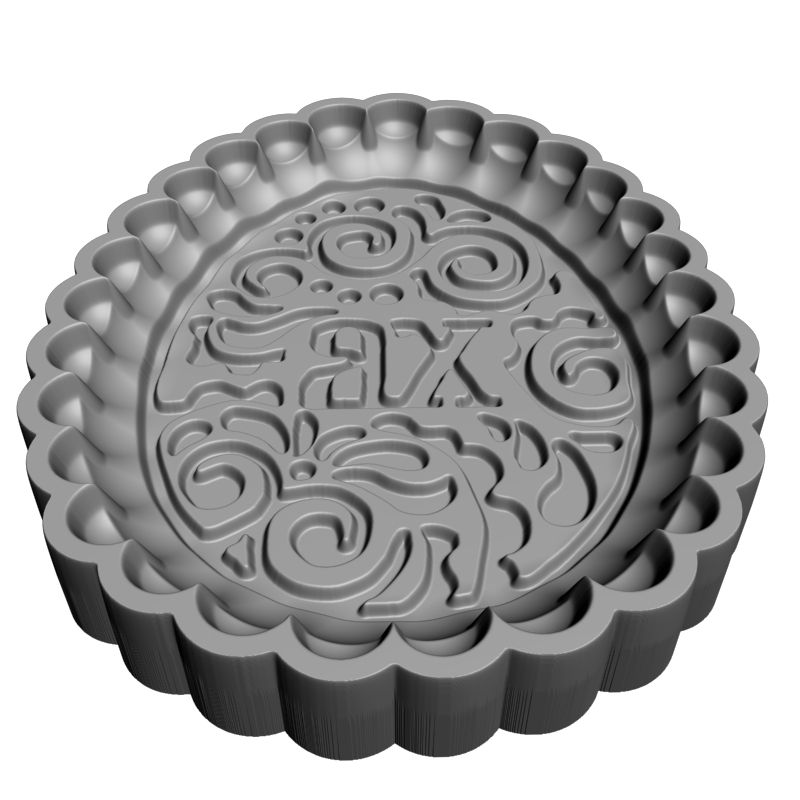 картинка Пасхальная формочка для пряника RP5-016 3D-STL.COM