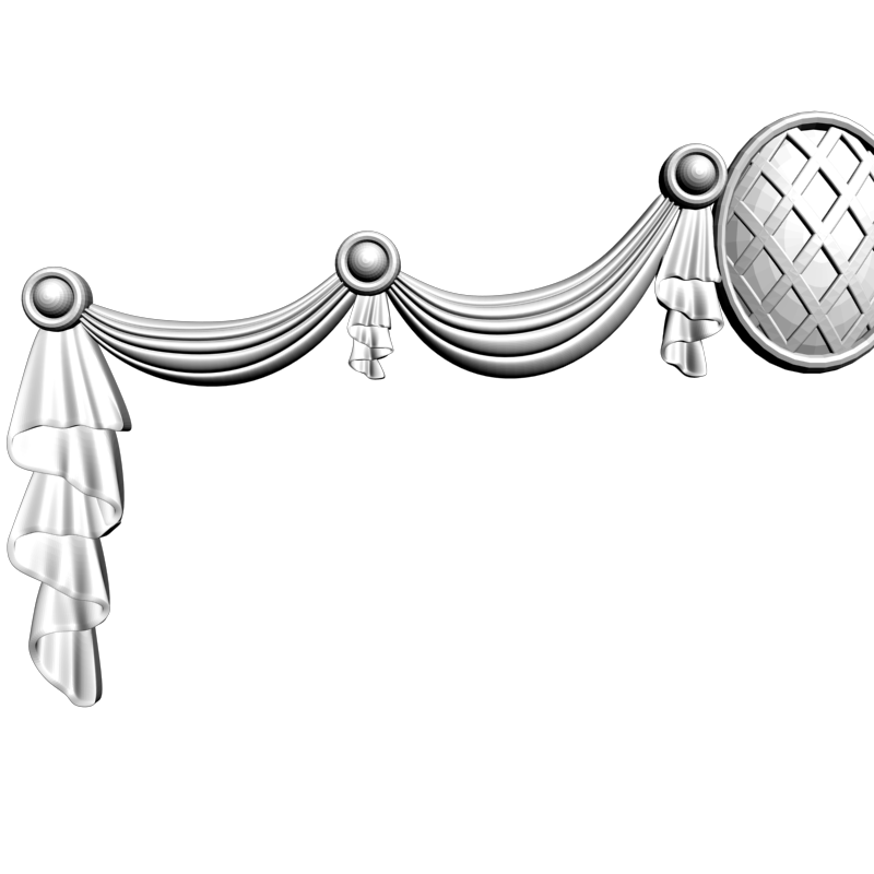 картинка Декор верх D3-235 3D-STL.COM