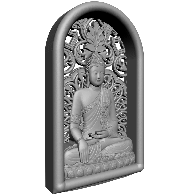картинка Будда маленький V9-126 3D-STL.COM