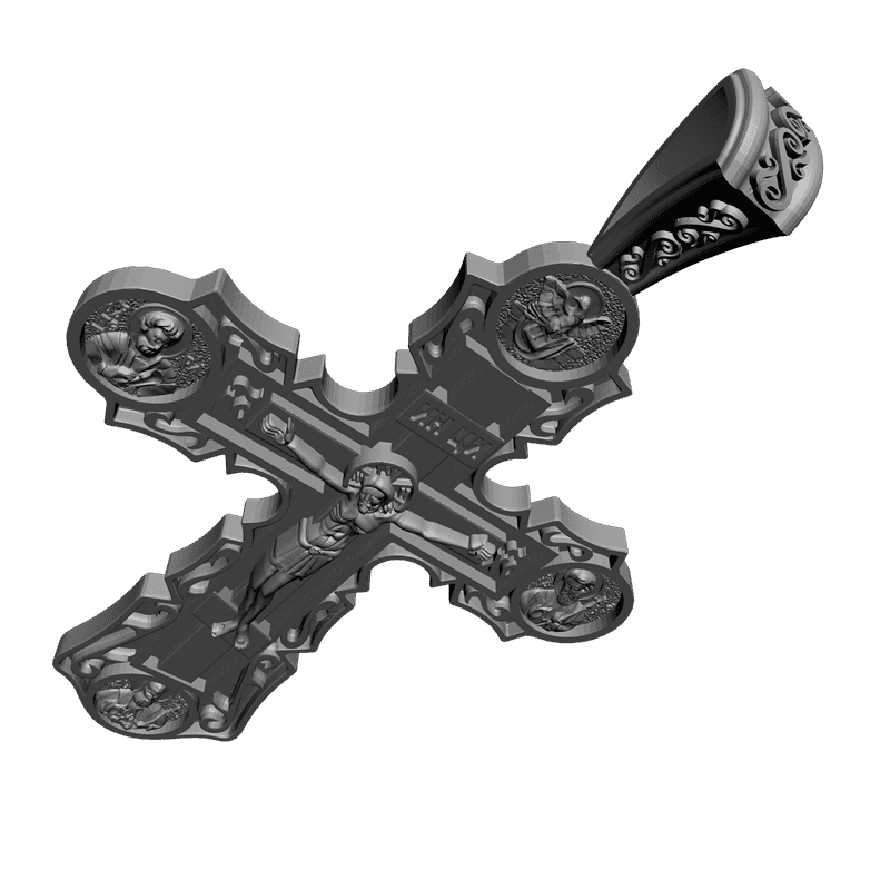 картинка Крестик RY4-032 3D-STL.COM