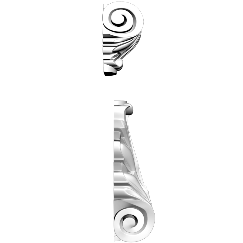 картинка Кронштейн резной D9-188 3D-STL.COM