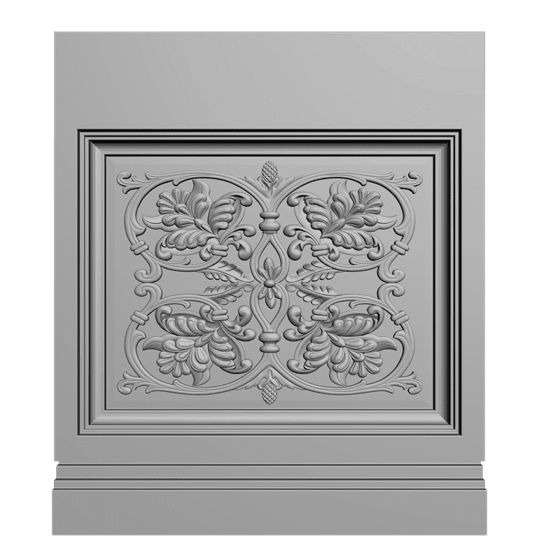 картинка Набор. 24 Детали иконостаса V2-013 3D-STL.COM